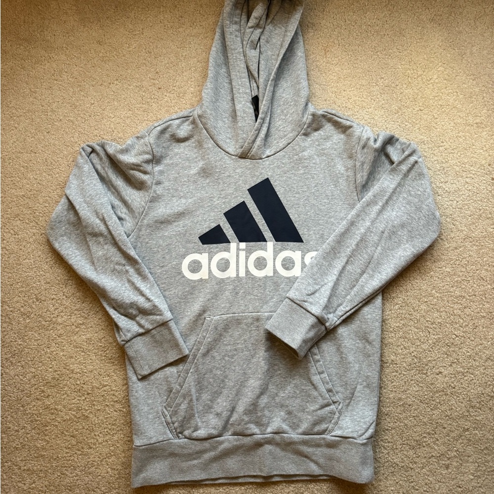 Gray Adidas hoodie